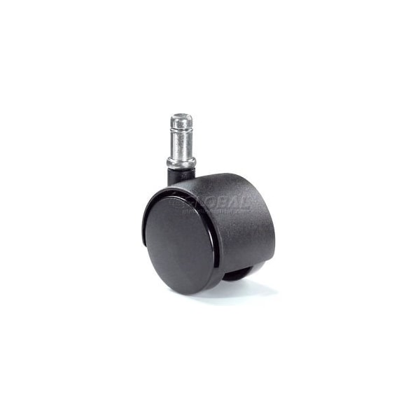 Algood Dual Disc Series Chair Caster with Non-Locking Nylon Wheel 03T4-050-437SX7/8 - Stem Type E 03T4-050-437SX7/8 - main